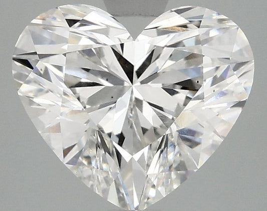 Lab-Grown Heart Diamond - 2.59 Carats, F Color, VS2 Clarity - Certified by IGI - Report Number: LG689559250