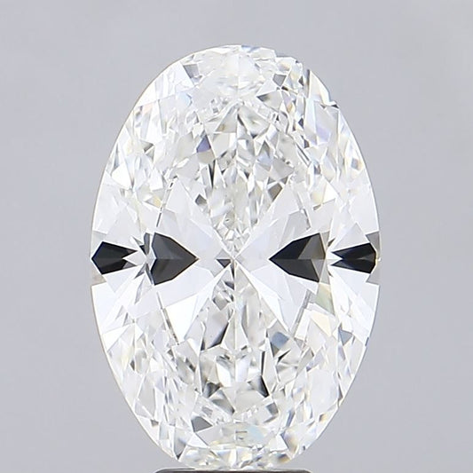Lab-Grown Oval Diamond - 7.04 Carats, E Color, VS1 Clarity - Certified by IGI - Report Number: LG692541165