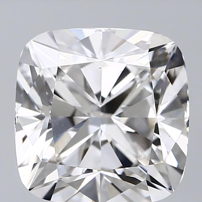 Lab-Grown Cushion Diamond - 6.19 Carats, F Color, VS1 Clarity - Certified by IGI - Report Number: LG589377974