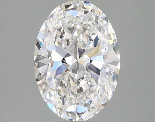 Lab-Grown Oval Diamond - 1.96 Carats, E Color, VVS2 Clarity - Certified by IGI - Report Number: LG683566807