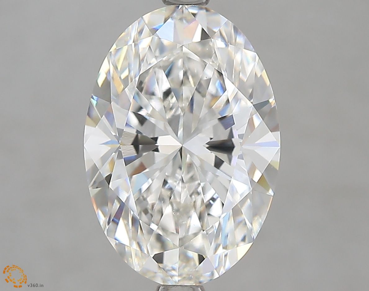 Lab-Grown Oval Diamond - 3.51 Carats, F Color, VS1 Clarity - Certified by IGI - Report Number: LG683572880