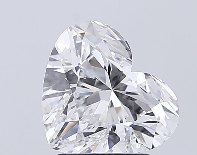 Lab-Grown Heart Diamond - 2.51 Carats, E Color, VS2 Clarity - Certified by IGI - Report Number: LG683529930