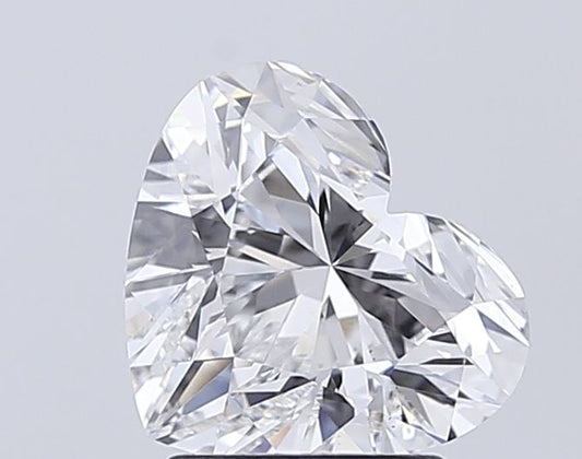 Lab-Grown Heart Diamond - 2.51 Carats, E Color, VS2 Clarity - Certified by IGI - Report Number: LG683529930