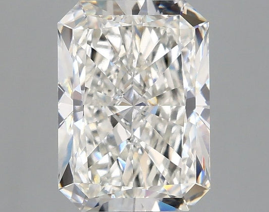 Lab-Grown Radiant Diamond - 2.96 Carats, F Color, VVS2 Clarity - Certified by IGI - Report Number: LG666415778