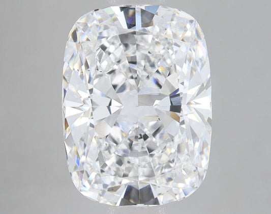 Lab-Grown Cushion Diamond - 3.48 Carats, F Color, VS2 Clarity - Certified by IGI - Report Number: LG668428658