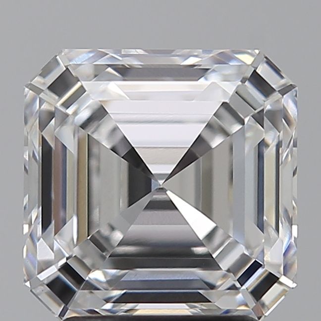 Lab-Grown Asscher Diamond - 3.08 Carats, D Color, VVS2 Clarity - Certified by GIA - Report Number: 2517638404