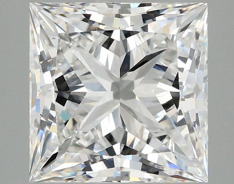 Lab-Grown Princess Diamond - 4.02 Carats, E Color, VVS2 Clarity - Certified by IGI - Report Number: LG674532295