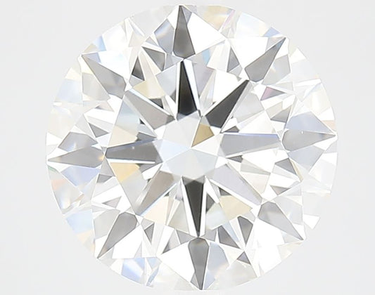 Lab-Grown Round Diamond - 4.01 Carats, F Color, VS1 Clarity - Certified by IGI - Report Number: LG598361641
