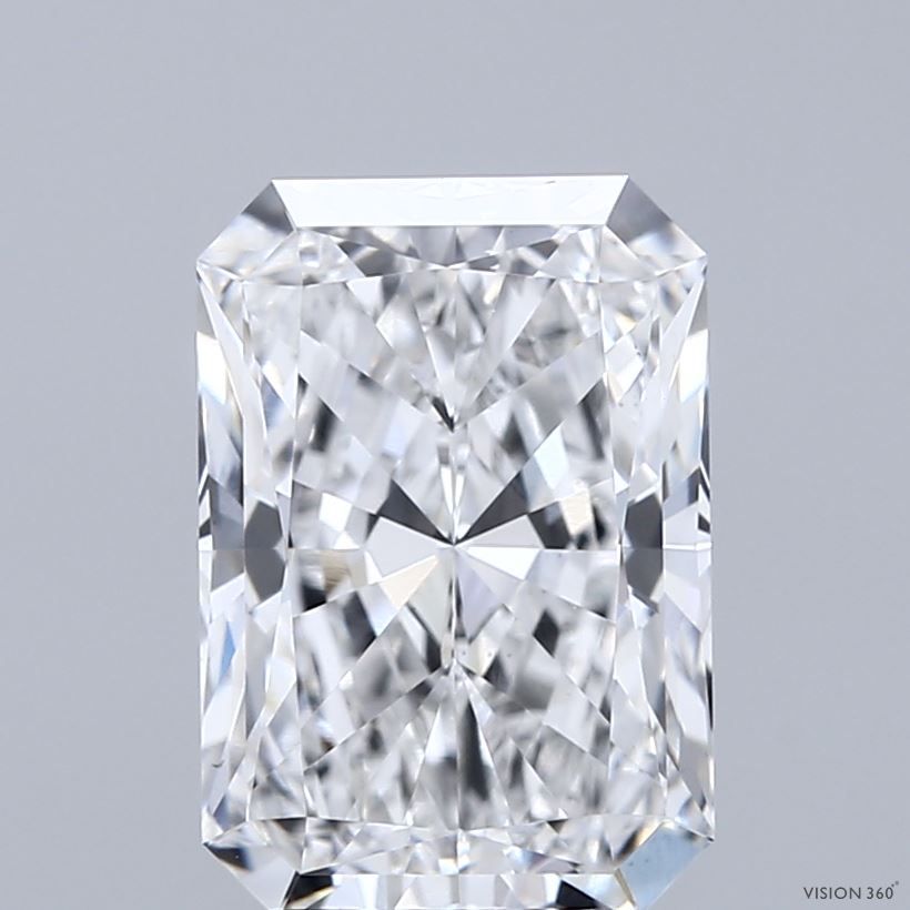 Lab-Grown Radiant Diamond - 3.01 Carats, E Color, VS2 Clarity - Certified by IGI - Report Number: LG694572529