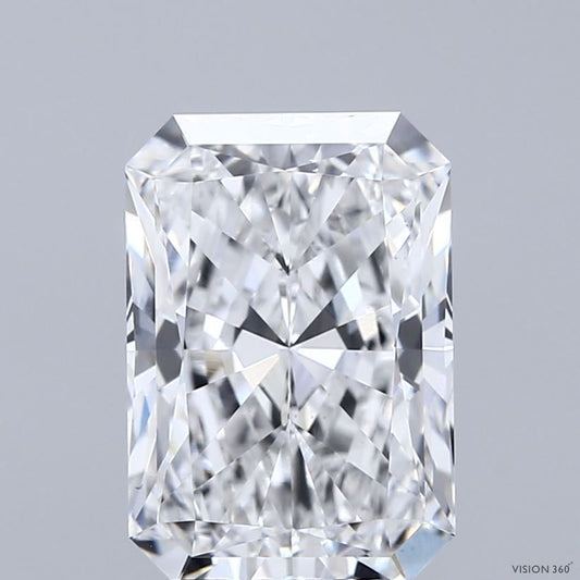 Lab-Grown Radiant Diamond - 3.01 Carats, E Color, VS2 Clarity - Certified by IGI - Report Number: LG694572529