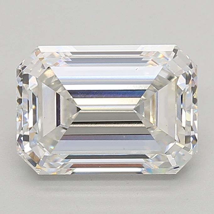 Lab-Grown Emerald Diamond - 4.06 Carats, F Color, VVS2 Clarity - Certified by IGI - Report Number: LG662482337