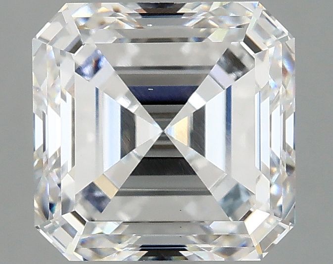 Lab-Grown Asscher Diamond - 2.96 Carats, D Color, VS1 Clarity - Certified by IGI - Report Number: LG678576503