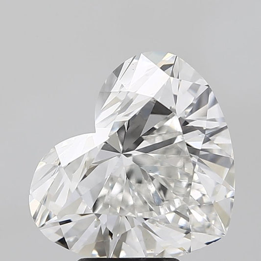 Lab-Grown Heart Diamond - 5.02 Carats, F Color, VS1 Clarity - Certified by IGI - Report Number: LG675554058