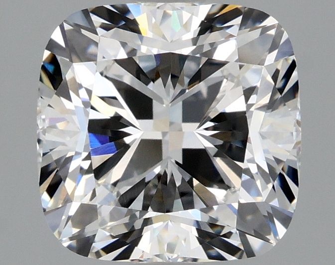 Lab-Grown Cushion Diamond - 2.55 Carats, F Color, VS1 Clarity - Certified by IGI - Report Number: LG645491064