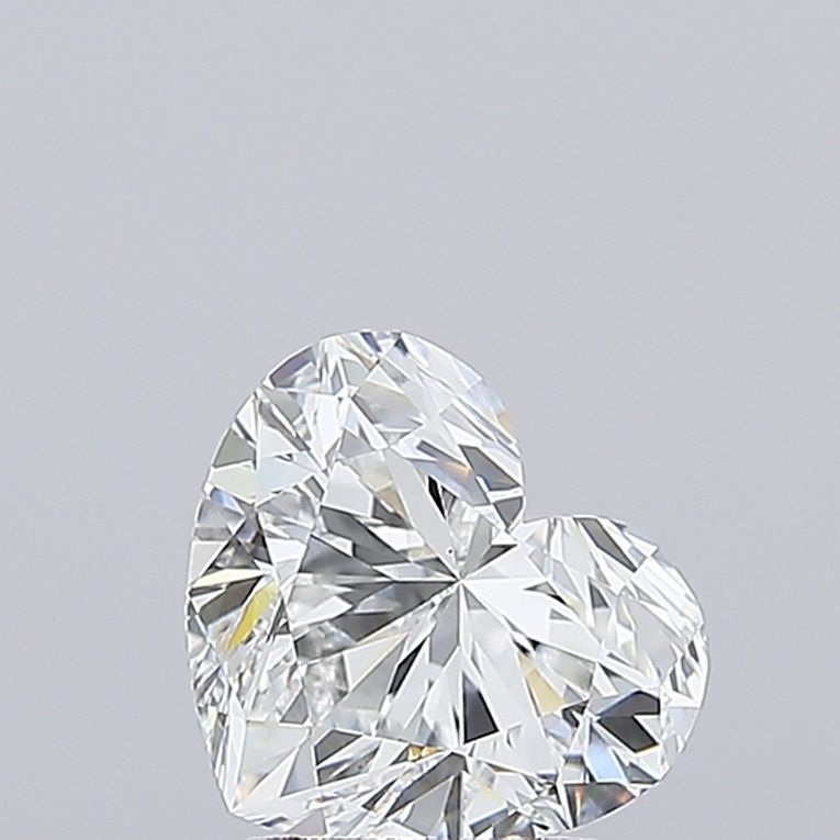 Lab-Grown Heart Diamond - 2.51 Carats, D Color, VS1 Clarity - Certified by IGI - Report Number: LG638437127
