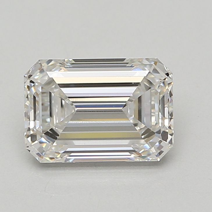 Lab-Grown Emerald Diamond - 2.6 Carats, F Color, VVS2 Clarity - Certified by IGI - Report Number: LG683580053