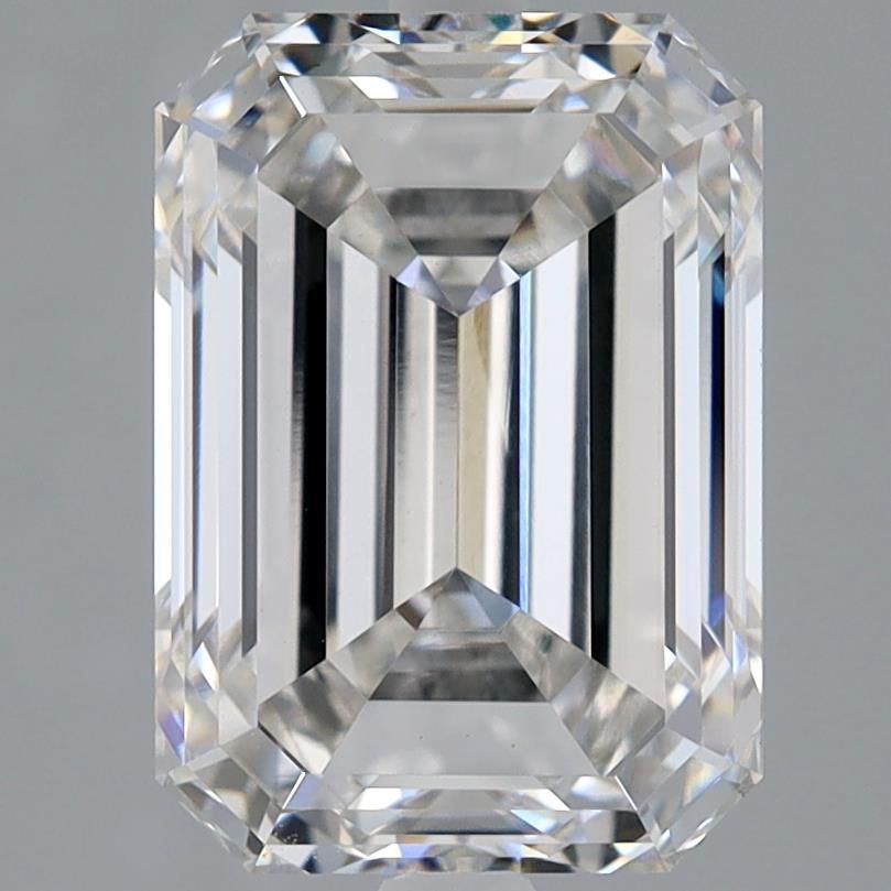Lab-Grown Emerald Diamond - 4.04 Carats, F Color, VVS2 Clarity - Certified by IGI - Report Number: LG642406013