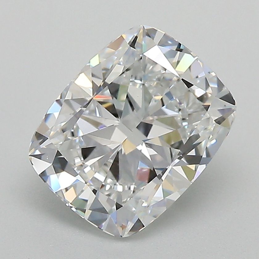 Lab-Grown Cushion Diamond - 2.46 Carats, D Color, VVS2 Clarity - Certified by IGI - Report Number: LG674548897