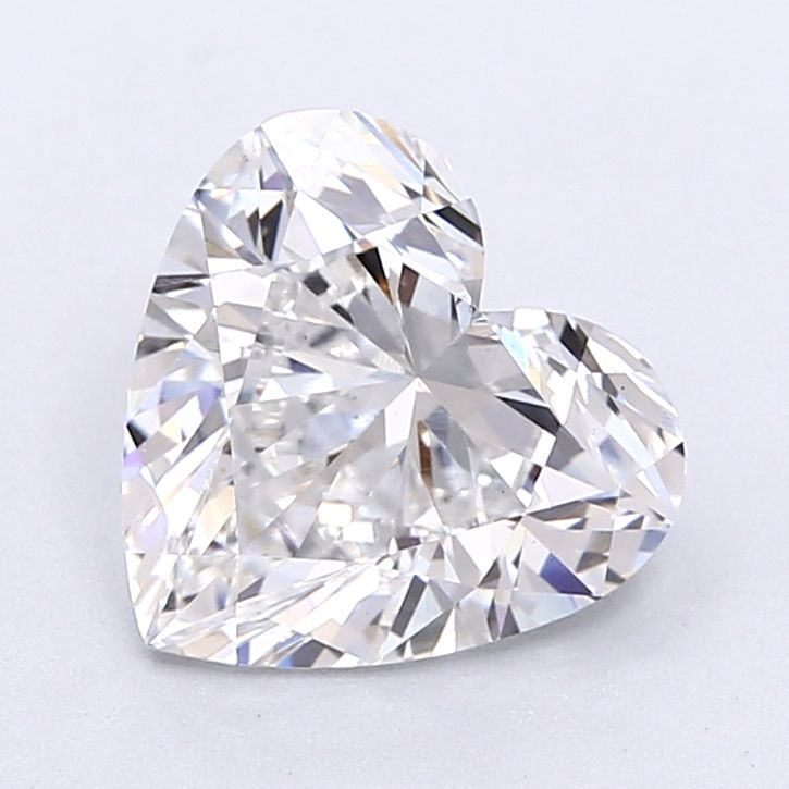 Lab-Grown Heart Diamond - 2.52 Carats, E Color, VS1 Clarity - Certified by IGI - Report Number: LG646453375