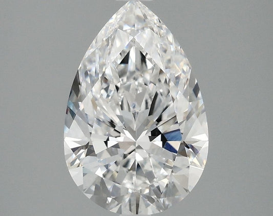 Lab-Grown Pear Diamond - 2.47 Carats, E Color, VVS2 Clarity - Certified by IGI - Report Number: LG689533324