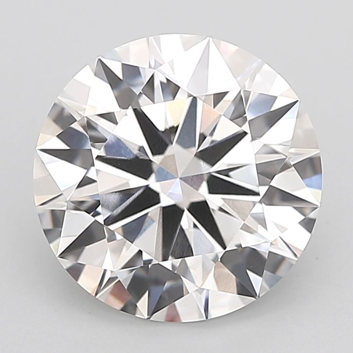 Lab-Grown Round Diamond - 3.52 Carats, F Color, VVS2 Clarity - Certified by IGI - Report Number: LG671493539