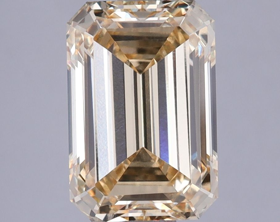 Lab-Grown Emerald Diamond - 2.57 Carats, Fancy Intense Yellow Color, VVS2 Clarity - Certified by IGI - Report Number: LG624439919