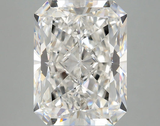 Lab-Grown Radiant Diamond - 6.04 Carats, F Color, VS2 Clarity - Certified by IGI - Report Number: LG677501457