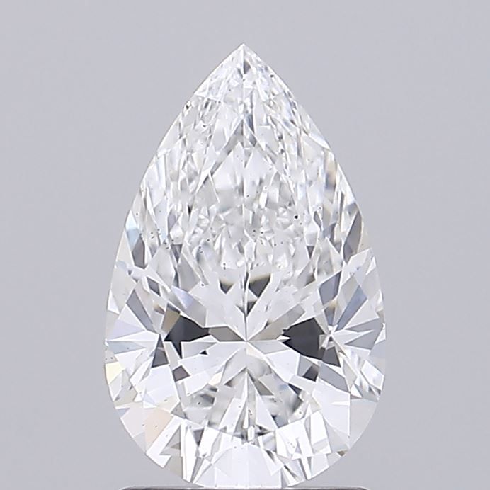 Lab-Grown Pear Diamond - 1.51 Carats, E Color, VS2 Clarity - Certified by IGI - Report Number: LG681534364