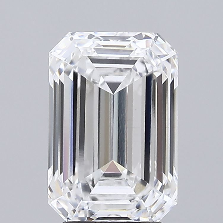 Lab-Grown Emerald Diamond - 3.51 Carats, D Color, VVS2 Clarity - Certified by IGI - Report Number: LG652432515