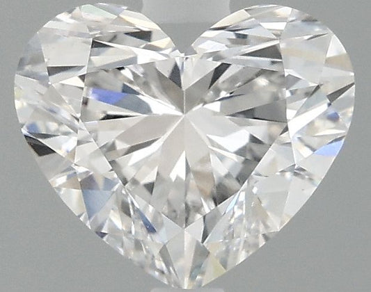 Lab-Grown Heart Diamond - 1.47 Carats, F Color, VVS2 Clarity - Certified by IGI - Report Number: LG687588754