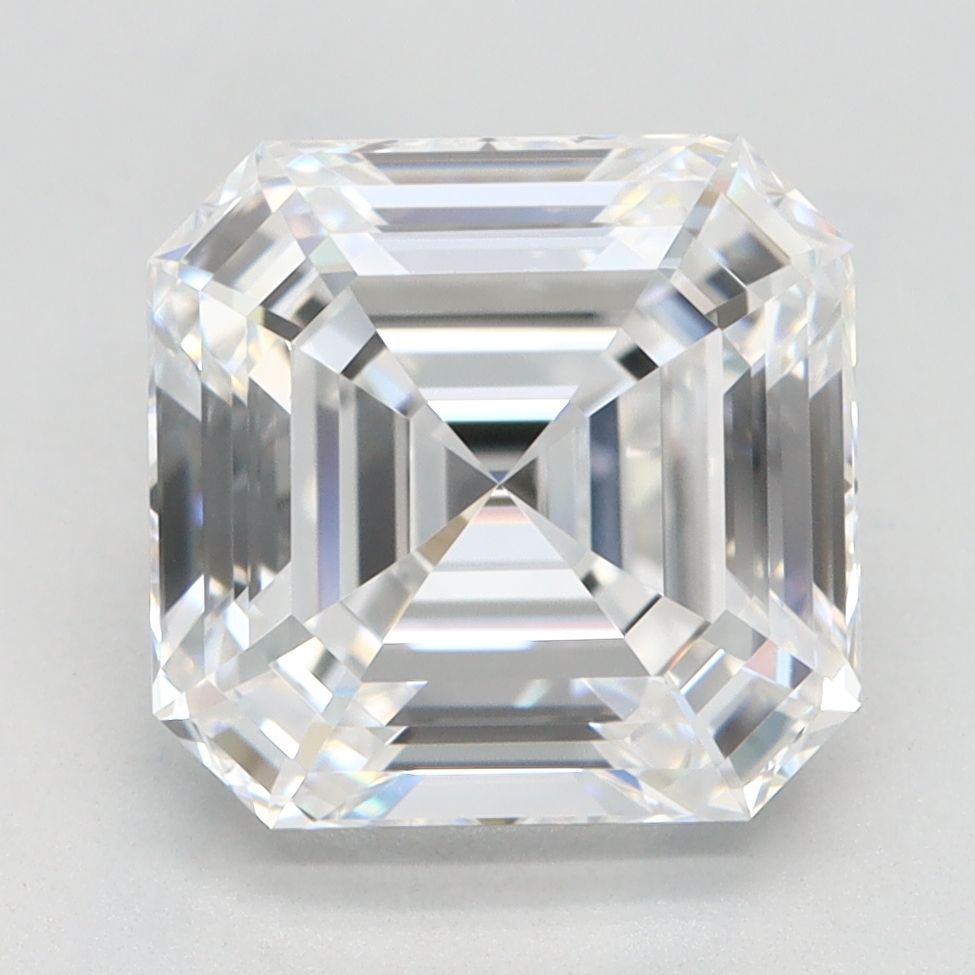 Lab-Grown Asscher Diamond - 3.14 Carats, D Color, VVS1 Clarity - Certified by GIA - Report Number: 5493464927