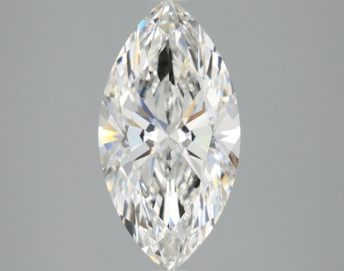 Lab-Grown Marquise Diamond - 2.51 Carats, F Color, VS1 Clarity - Certified by IGI - Report Number: LG696517617