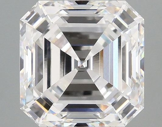 Lab-Grown Asscher Diamond - 3.06 Carats, F Color, VS1 Clarity - Certified by IGI - Report Number: LG687503217