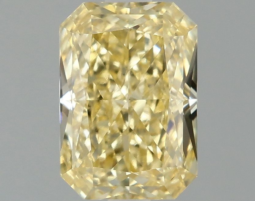 Lab-Grown Radiant Diamond - 1.04 Carats, Fancy Intense Yellow Color, VVS2 Clarity - Certified by IGI - Report Number: LG664408058