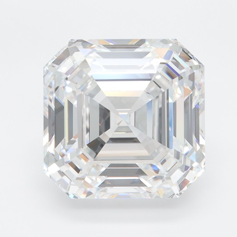 Lab-Grown Asscher Diamond - 4.94 Carats, E Color, VVS1 Clarity - Certified by GIA - Report Number: 2524085225