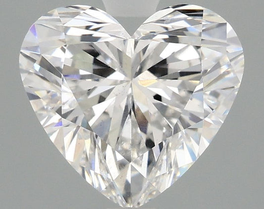 Lab-Grown Heart Diamond - 2.97 Carats, E Color, VS2 Clarity - Certified by IGI - Report Number: LG691523698