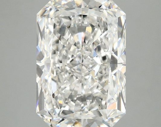 Lab-Grown Radiant Diamond - 4.86 Carats, F Color, VS2 Clarity - Certified by IGI - Report Number: LG696535174