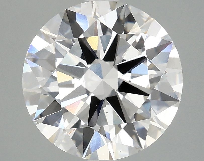 Lab-Grown Round Diamond - 2.95 Carats, F Color, VS1 Clarity - Certified by IGI - Report Number: LG696541879