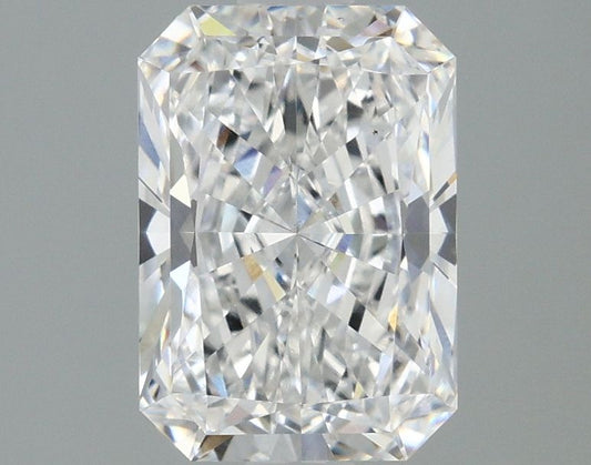 Lab-Grown Radiant Diamond - 1.95 Carats, D Color, VS1 Clarity - Certified by IGI - Report Number: LG654433774