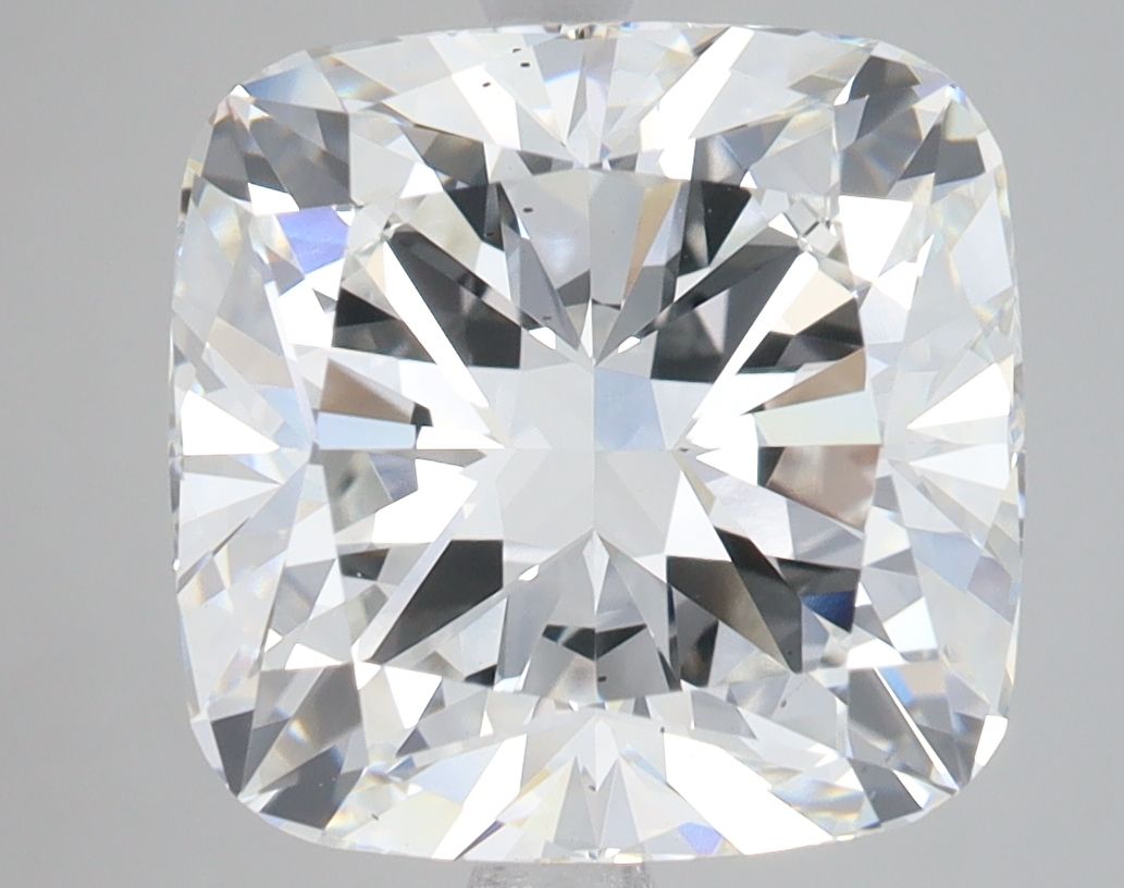 Lab-Grown Cushion Diamond - 6.06 Carats, F Color, VS2 Clarity - Certified by IGI - Report Number: LG689523946