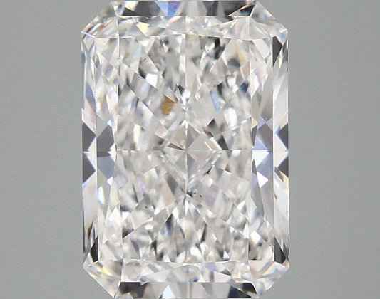 Lab-Grown Radiant Diamond - 2.5 Carats, D Color, VS2 Clarity - Certified by IGI - Report Number: LG680571303