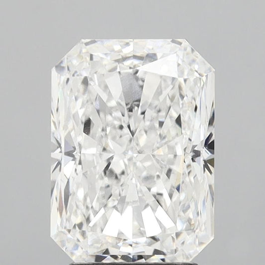 Lab-Grown Radiant Diamond - 3.54 Carats, D Color, VVS2 Clarity - Certified by IGI - Report Number: LG692599032