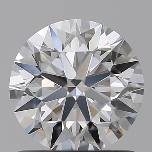 Lab-Grown Round Diamond - 0.96 Carats, D Color, VVS2 Clarity - Certified by IGI - Report Number: LG665404339