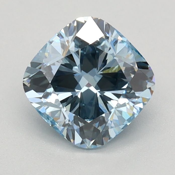 Lab-Grown Cushion Diamond - 0.99 Carats, Fancy Blue Color, VVS2 Clarity - Certified by IGI - Report Number: LG626424045