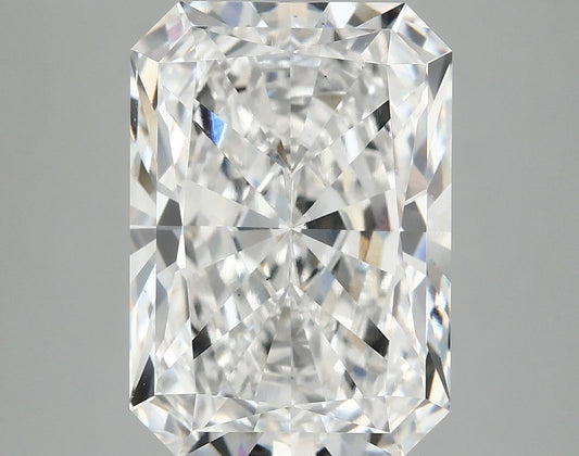 Lab-Grown Radiant Diamond - 6.06 Carats, F Color, VS2 Clarity - Certified by IGI - Report Number: LG691577146