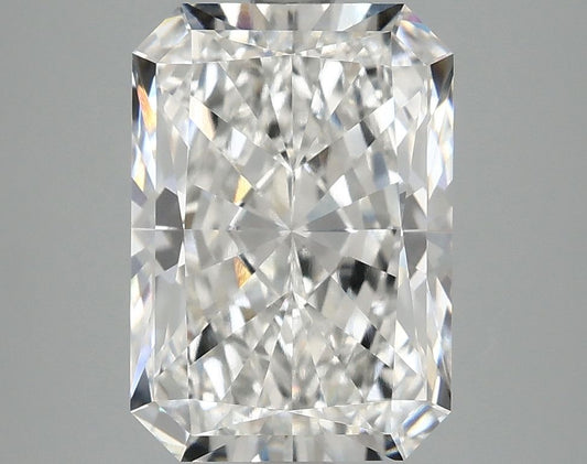 Lab-Grown Radiant Diamond - 4.04 Carats, F Color, VVS2 Clarity - Certified by IGI - Report Number: LG695510855