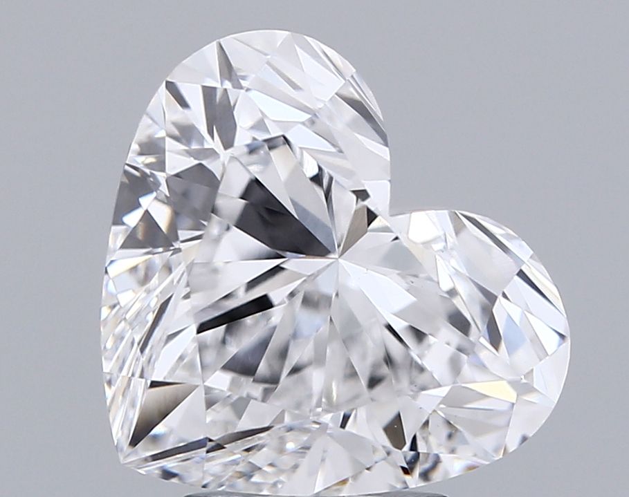 Lab-Grown Heart Diamond - 3.51 Carats, E Color, VS1 Clarity - Certified by IGI - Report Number: LG644431925