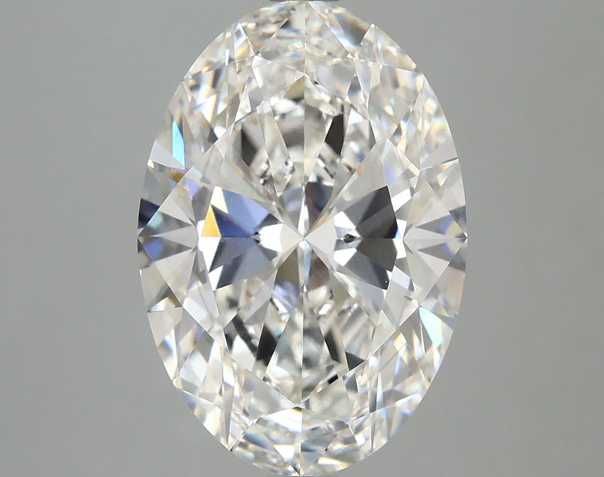 Lab-Grown Oval Diamond - 4.76 Carats, F Color, VS2 Clarity - Certified by IGI - Report Number: LG670401099