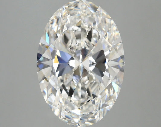 Lab-Grown Oval Diamond - 4.76 Carats, F Color, VS2 Clarity - Certified by IGI - Report Number: LG670401099