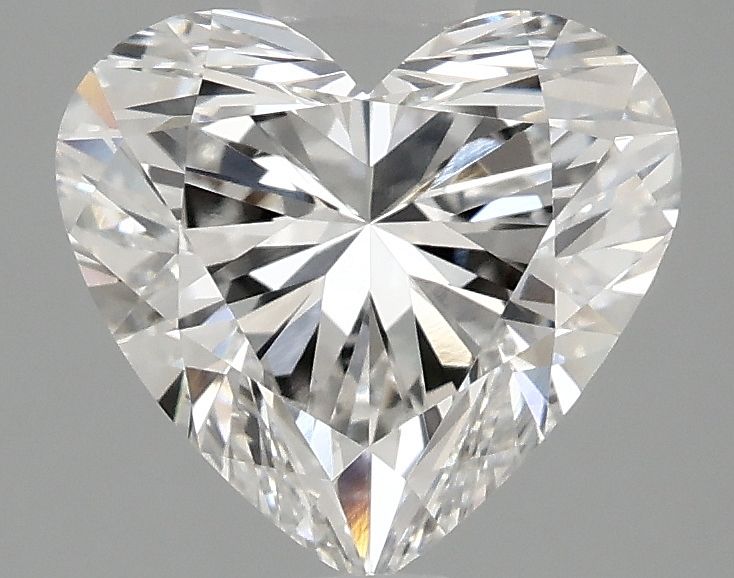 Lab-Grown Heart Diamond - 2.51 Carats, F Color, VVS2 Clarity - Certified by IGI - Report Number: LG694534212